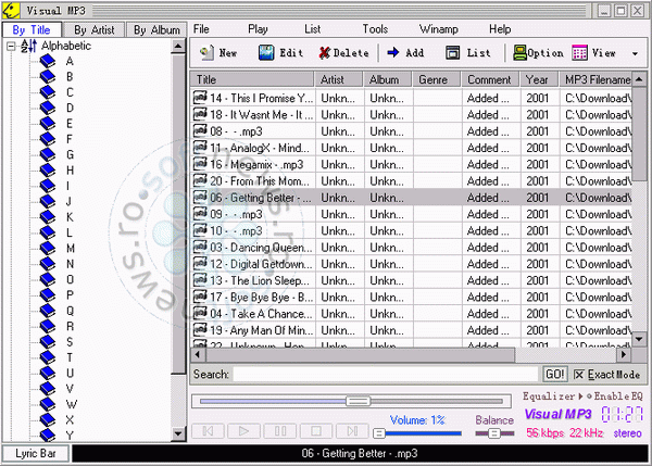 Visual MP3 Crack + Serial Key Download 2024