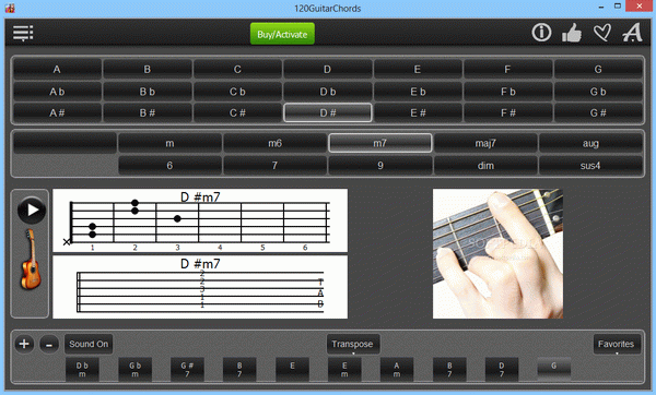 120GuitarChords Crack With License Key