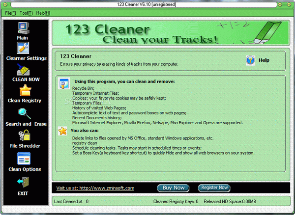 123 cleaner Crack & License Key