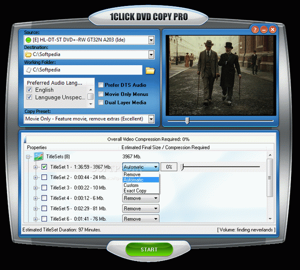 1Click DVD Copy Pro Crack & License Key
