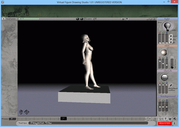 3DVirtual Figure Drawing Studio (Female) Crack & Activator