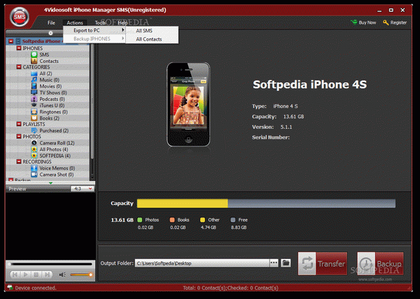 4Videosoft iPhone Manager SMS Crack + Serial Number (Updated)