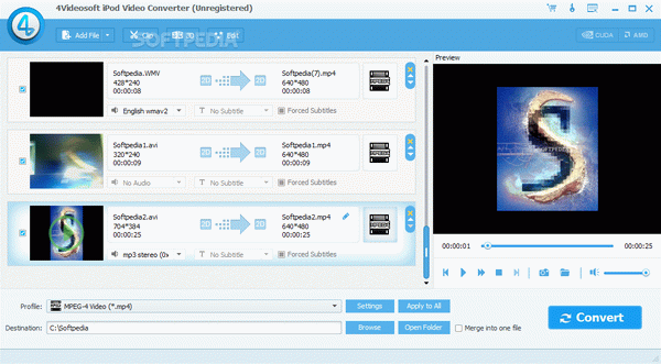 4Videosoft iPod Video Converter Crack + License Key Download