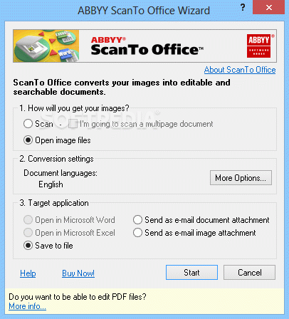 ABBYY ScanTo Office Crack + License Key (Updated)