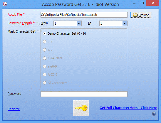 Accdb Password Get - Idiot Version Crack + Serial Number Updated