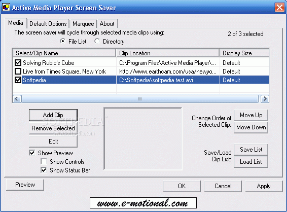 Active Media Player Screen Saver Crack Plus Activation Code
