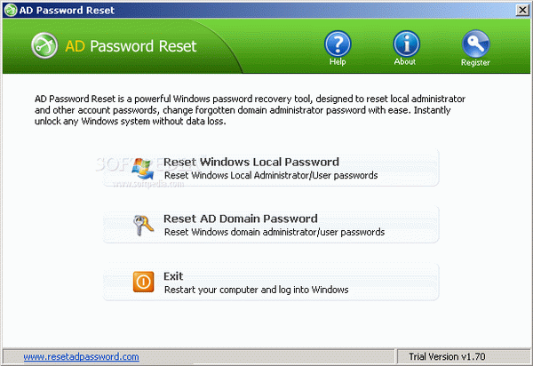 AD Password Reset Crack With Serial Key Latest