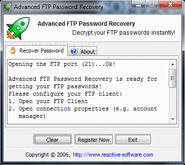 Advanced FTP Password Recovery Crack With Serial Number 2024