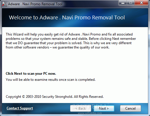Adware . Navi Promo Removal Tool Serial Key Full Version
