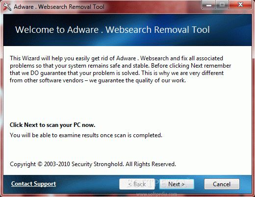 Adware . Websearch Removal Tool Crack + Activator Updated