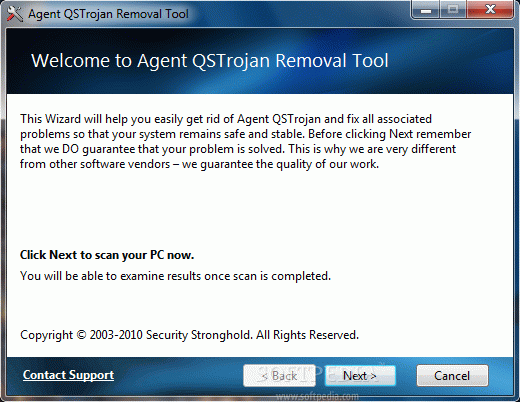 Agent QSTrojan Removal Tool Crack With Activator