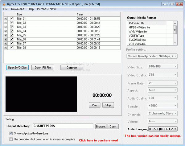 Agree Free DVD to DIVX AVI FLV WMV MPEG MOV Ripper Crack With Serial Key Latest 2024