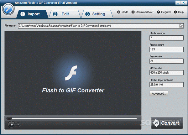 Amazing Flash to GIF Converter Crack + Serial Key Updated