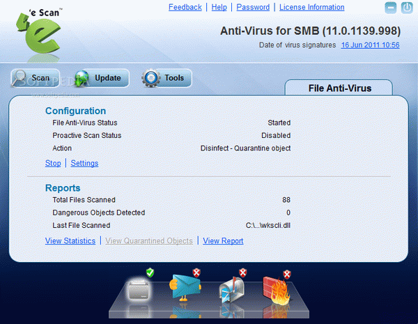 eScan Anti Virus with Cloud Security for SMB Crack With Serial Key