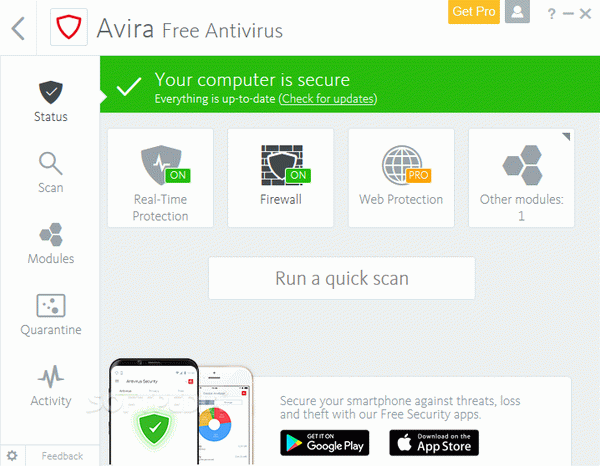 Avira Free Antivirus Crack With Activation Code Latest