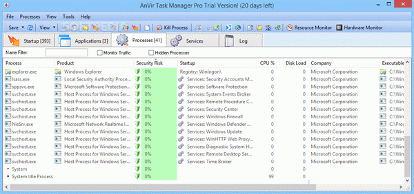 AnVir Task Manager Pro Crack & License Key