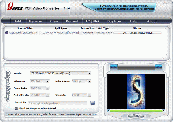 Apex PSP Video Converter Crack With Serial Number 2024