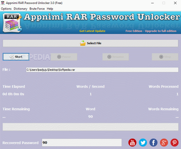 Appnimi RAR Password Unlocker Crack + Serial Key Updated