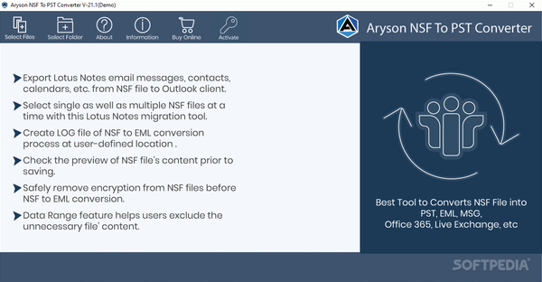 Aryson NSF to PST Converter Crack With Serial Key 2024