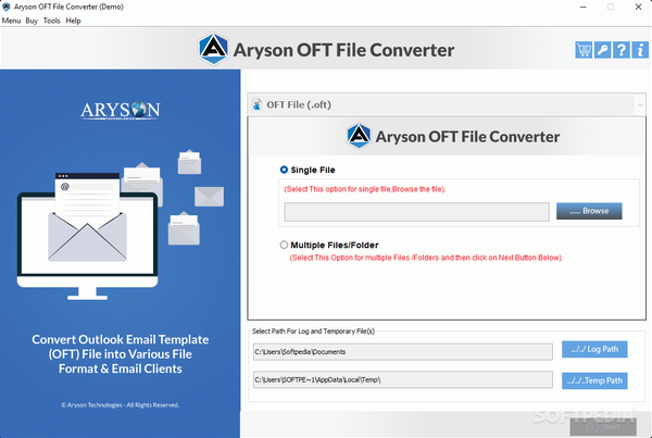 Aryson OFT File Converter Serial Number Full Version