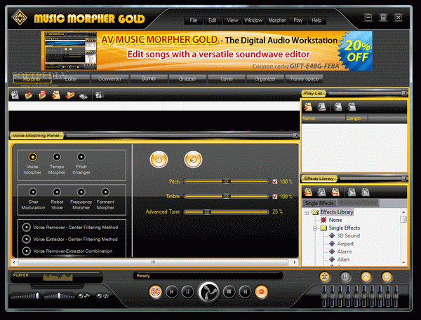 AV Music Morpher Gold Activation Code Full Version