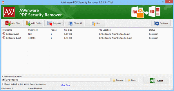 AWinware PDF Security Remover Crack With Serial Number