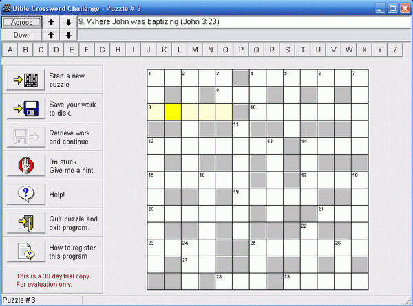 Bible Crossword Challenge Crack + Serial Key
