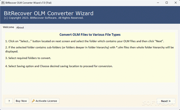 BitRecover OLM Converter Wizard Crack Plus Activation Code