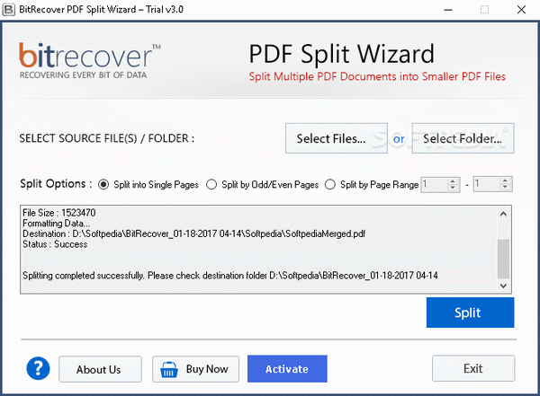 BitRecover PDF Split Wizard Crack + Activation Code (Updated)
