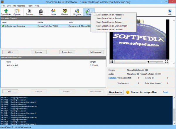 BroadCam Video Streaming Server Crack With Activator 2024