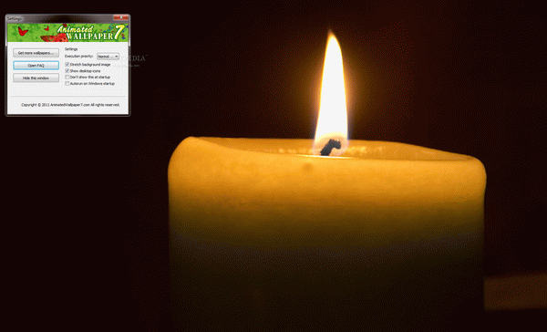 Candle Animated Desktop Wallpaper Crack + Serial Number Download 2024