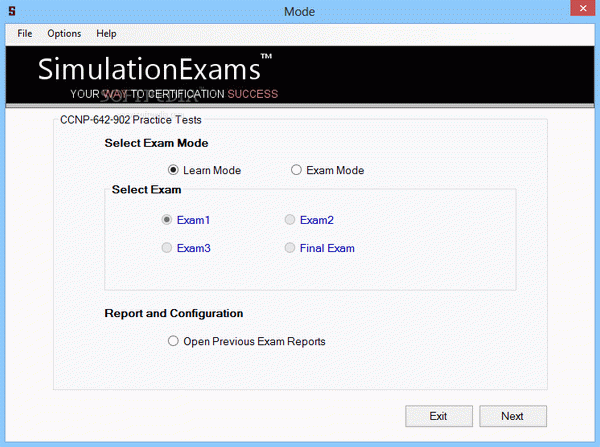 Simulation Exams for CCNP-642-902 (formerly CCNP BSCI 642-801 Practice Tests) Crack + Serial Number Download