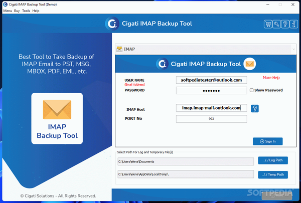 Cigati IMAP Backup Tool Crack + License Key (Updated)