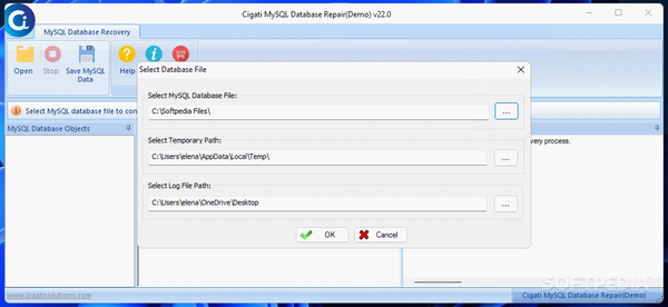 Cigati MySQL Database Repair Crack & Activator