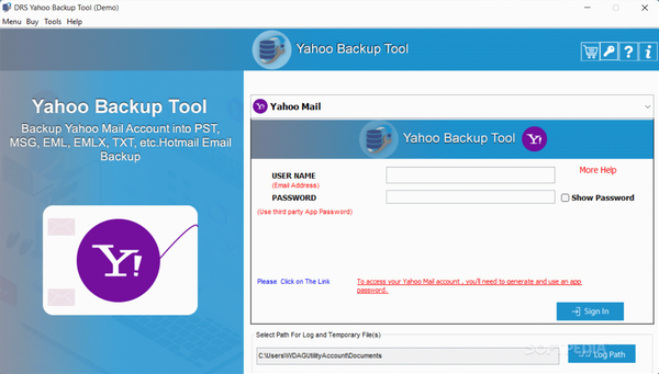 DRS Yahoo Backup Tool Crack + Activation Code Updated