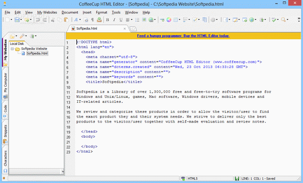 CoffeeCup HTML Editor Crack + Serial Number Download