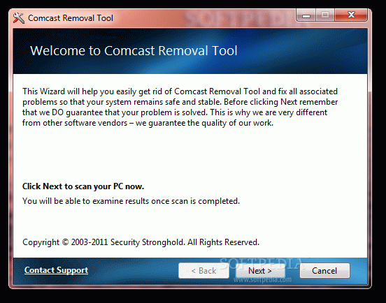 Comcast Removal Tool Crack & Activator