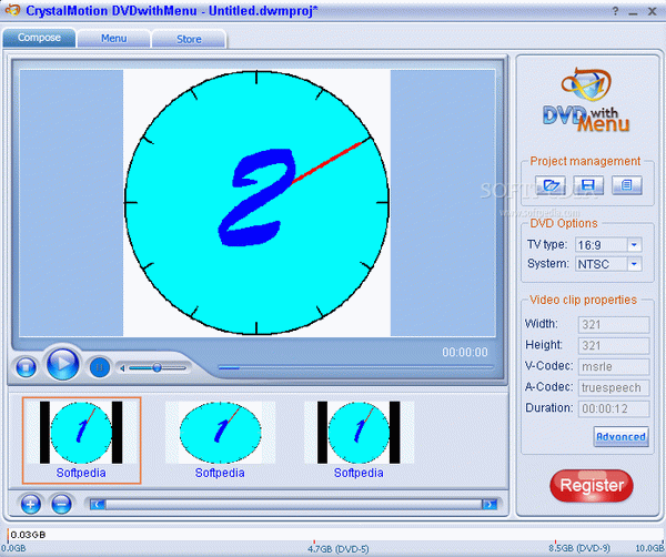 CrystalMotion DVDwithMenu Crack + Serial Key Updated