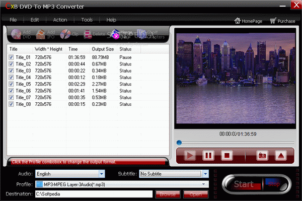 CXB DVD to MP3 Converter Crack + License Key