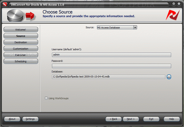 DBConvert for Oracle and Access Crack Full Version
