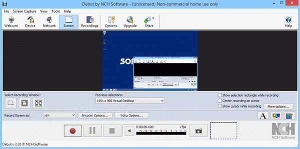 Debut Free Screen Recorder and Video Capture Software Activator Full Version