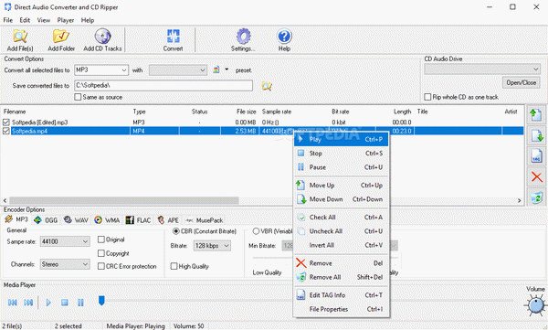 Direct Audio Converter and CD Ripper Crack + Keygen