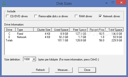 Disk Sizes Crack + Activator Download 2022