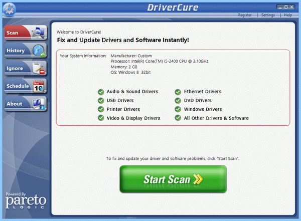 DriverCure Crack + Activator Download 2024