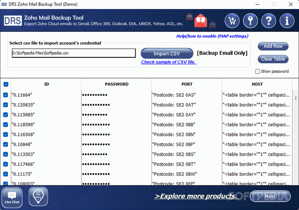 DRS Zoho Mail Backup Tool Crack + License Key Updated