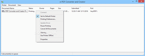 e-PDF Converter and Creator Printer Crack + Activation Code Download 2024