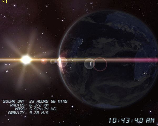 Earth 3D Space Screensaver Crack + Activation Code