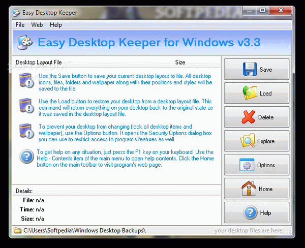 Easy Desktop Keeper Crack & Serial Number