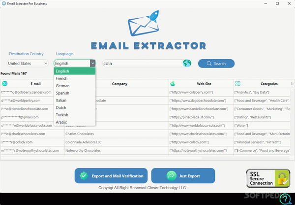 Email Extractor For Business Crack With Serial Key Latest 2024