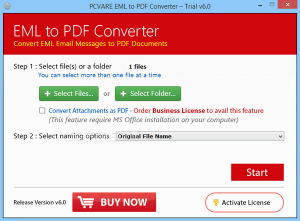 PCVARE EML to PDF Converter Crack + Keygen Download